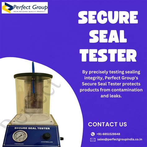 Fully Automatic Seal Tester purchase|Secure Seal Tester – Next Generation .